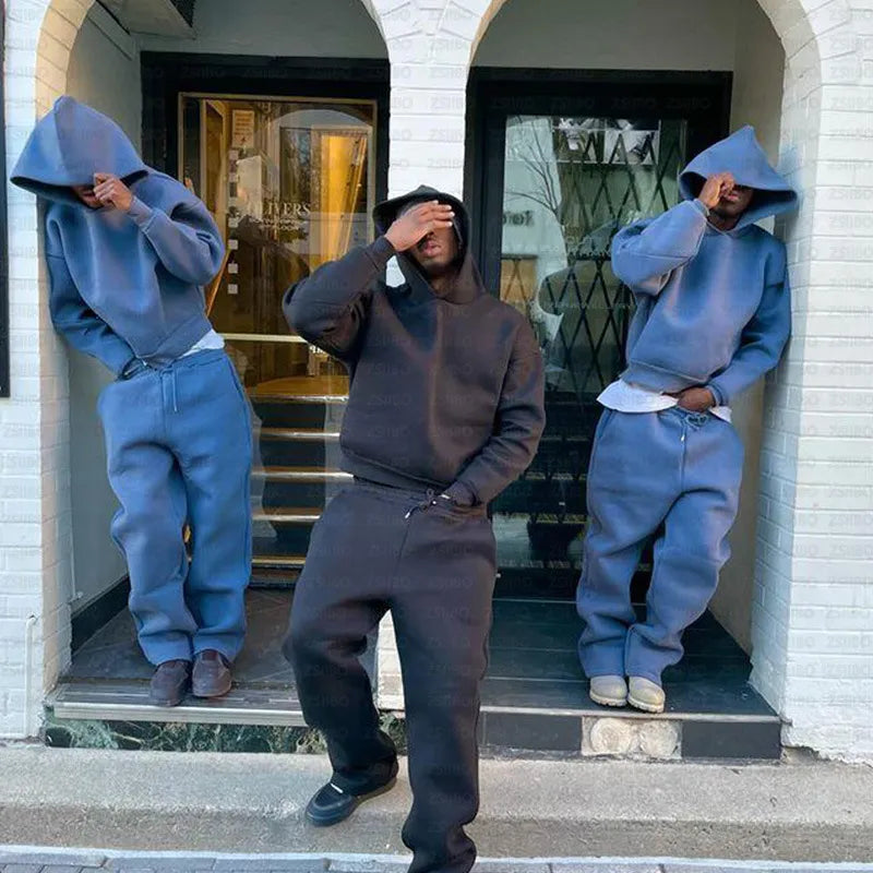 Fashion Hoodie & Sweatpants Set